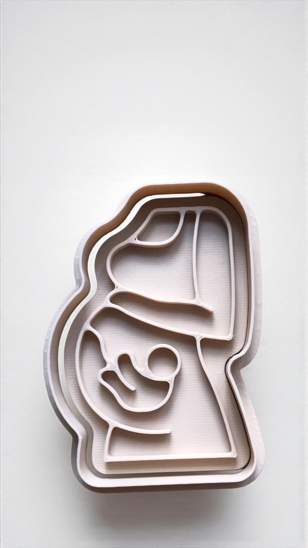 Cookie Cutters - Pregnancy / Baby Themed – Set of 4 | 3.5” (90mm) | Multiple Colours Available