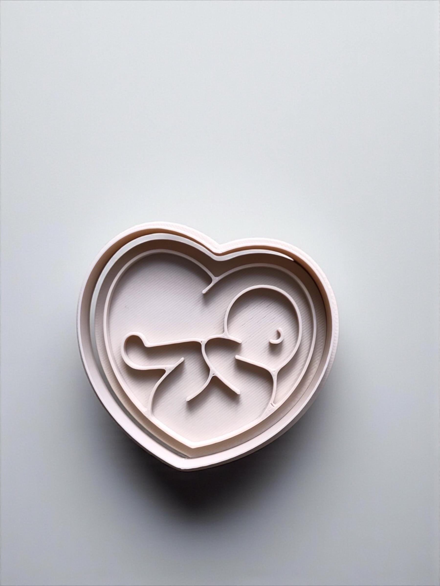 Cookie Cutters - Pregnancy / Baby Themed – Set of 4 | 3.5” (90mm) | Multiple Colours Available