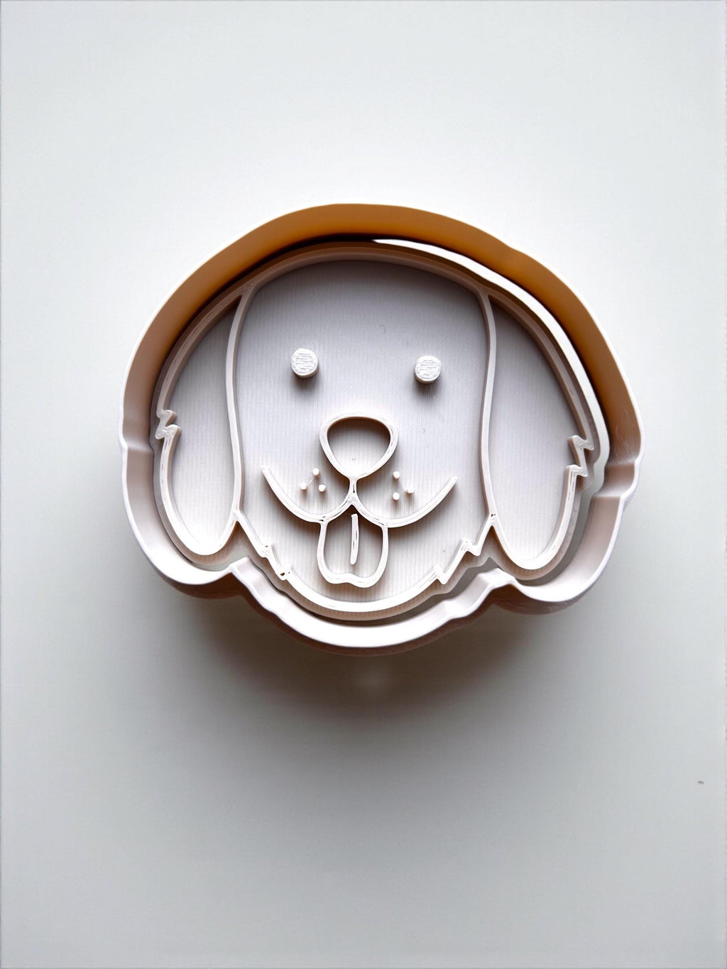 3D Printed Dog Face Cookie Cutters: Pet Treat & Clay Tools