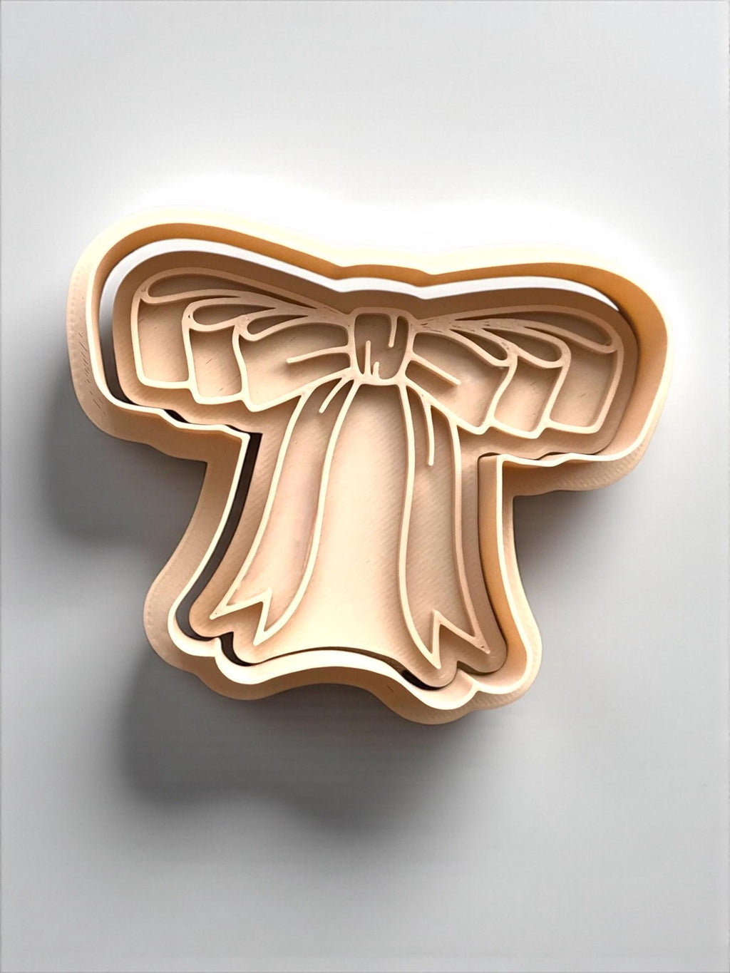 Bow Cookie Cutter Set: Ribbon Fondant & Polymer Clay Mold