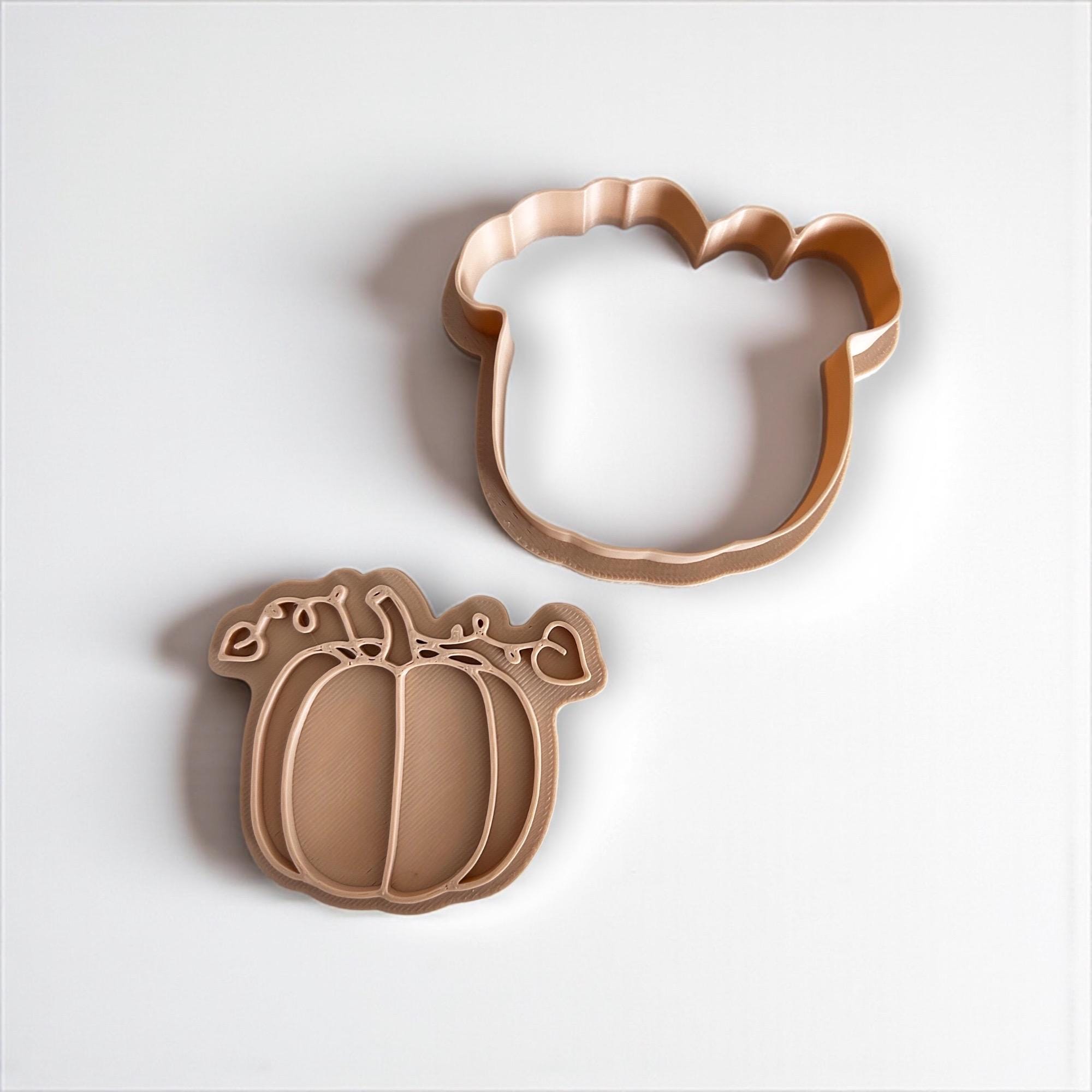 Cookie Cutter Set of 4: Biscuit, Autumn - Clay Craft Tools.