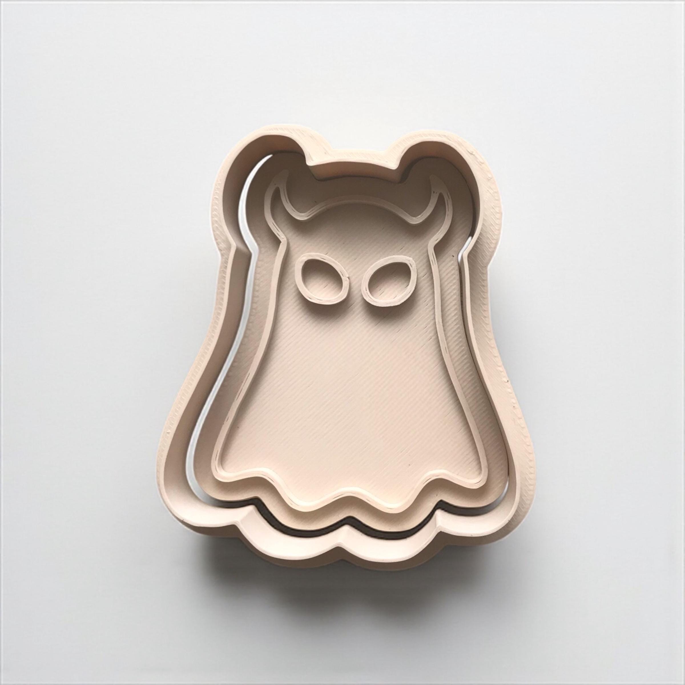 Spooky Halloween Cookie Cutters – Set of 4 (Approx. 3 Inches Each)