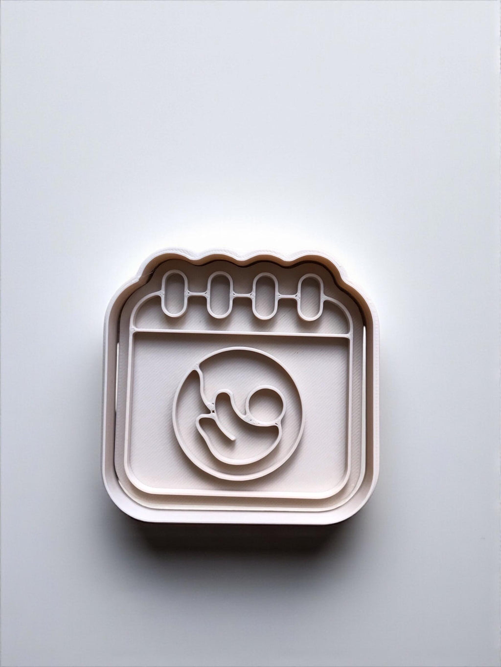 Cookie Cutters - Pregnancy / Baby Themed – Set of 4 | 3.5” (90mm) | Multiple Colours Available