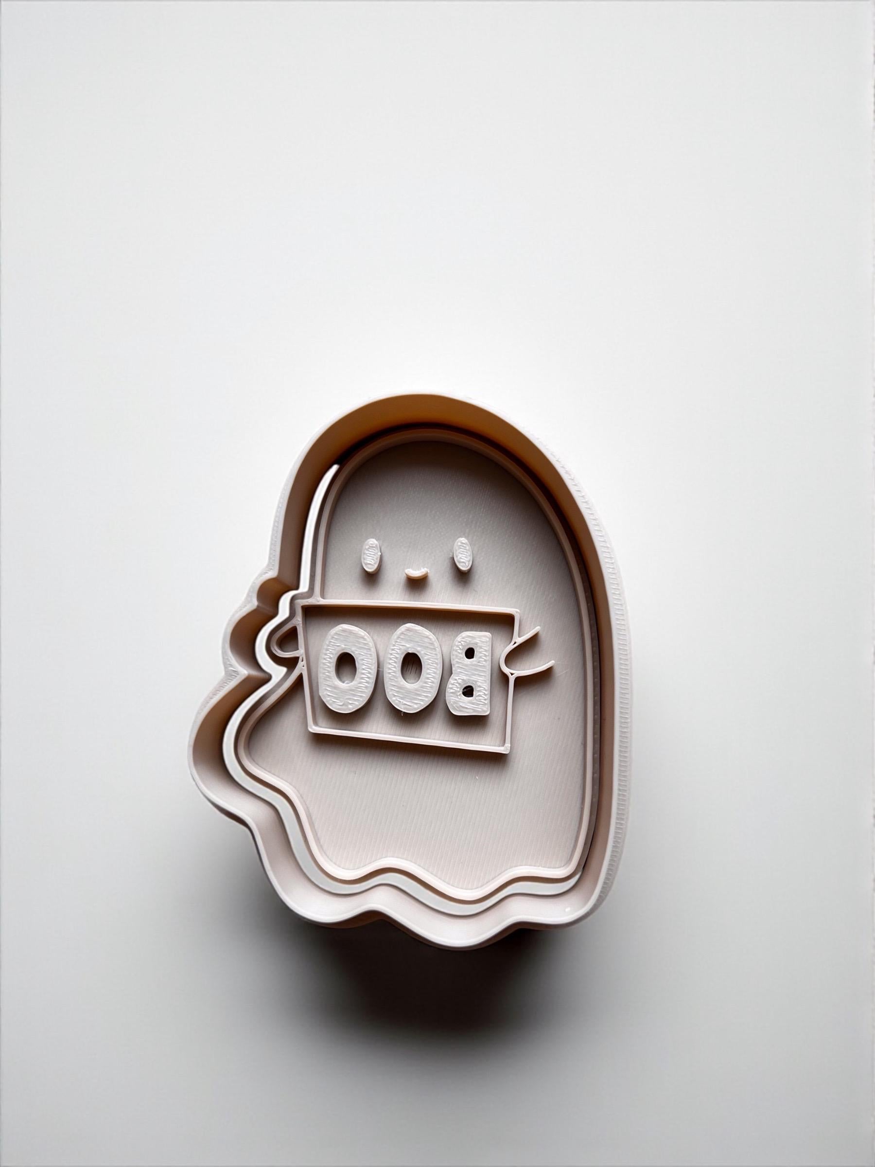 Halloween Ghost Cookie Cutters: Witch, Boo, Trick-or-Treat Designs