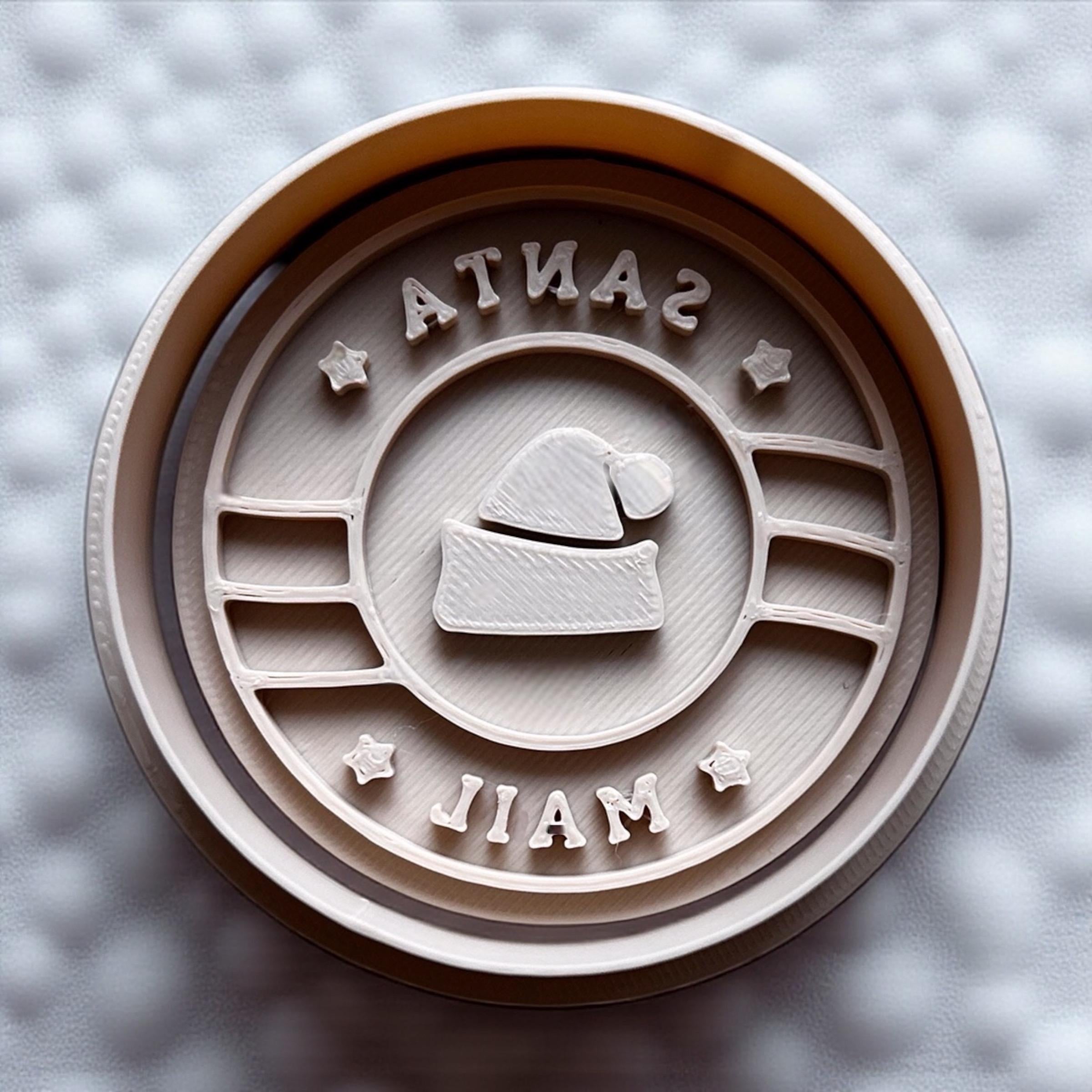 Christmas Cookie Stamp Cutters: Holiday Fondant & Polymer Clay - 4 Designs