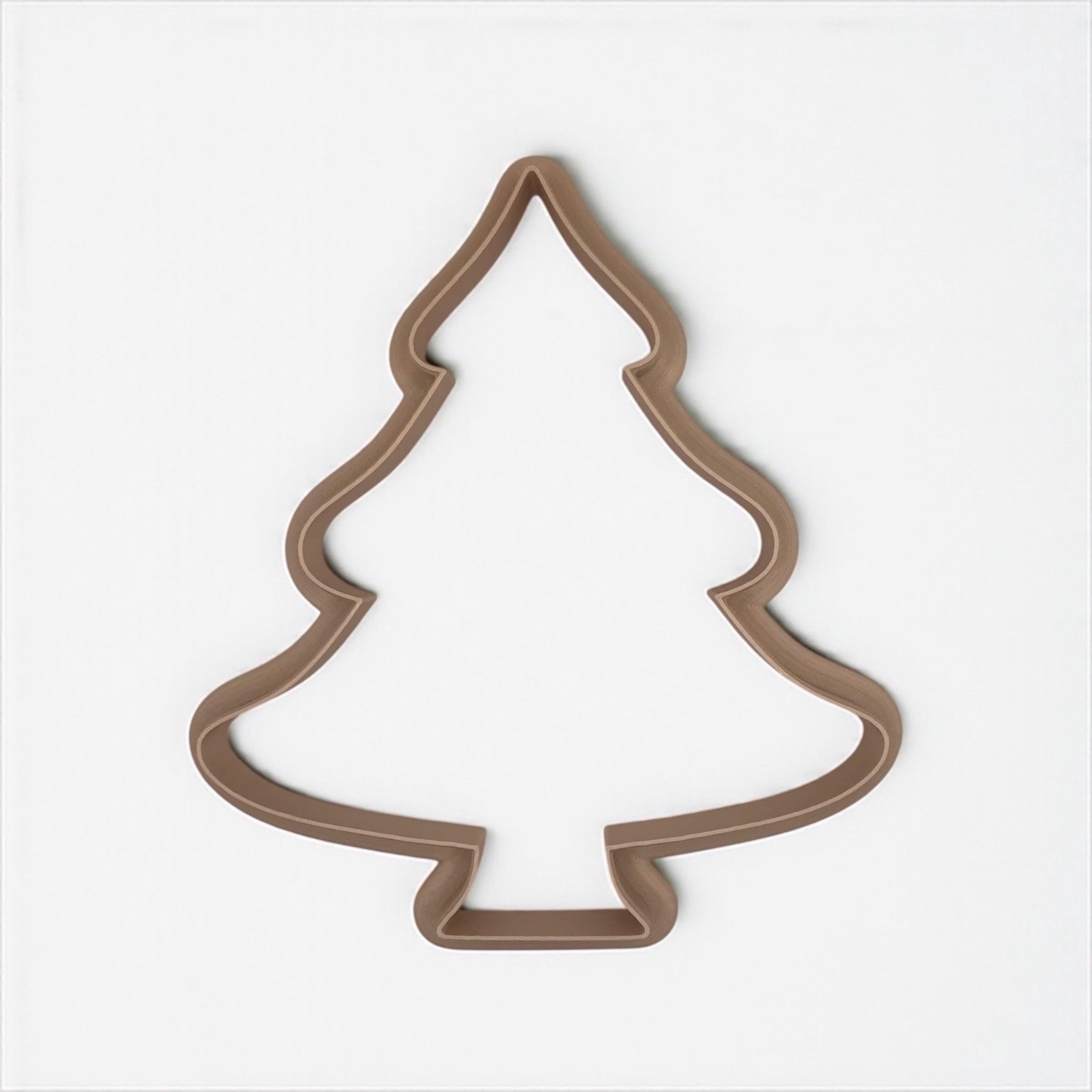 Christmas Tree Cookie Cutter Set – Available in 7 Sizes (1”–7”)