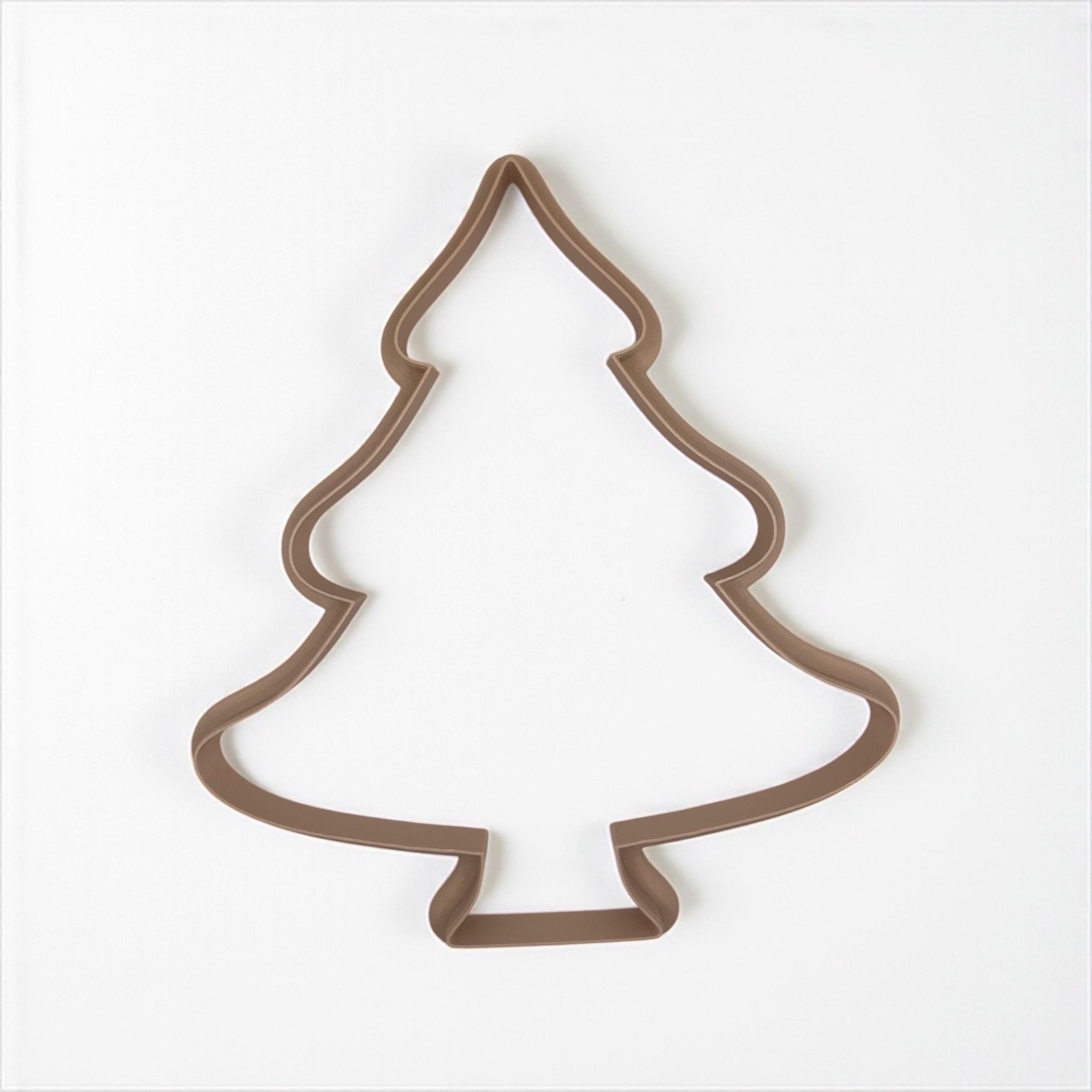 Christmas Tree Cookie Cutter Set – Available in 7 Sizes (1”–7”)