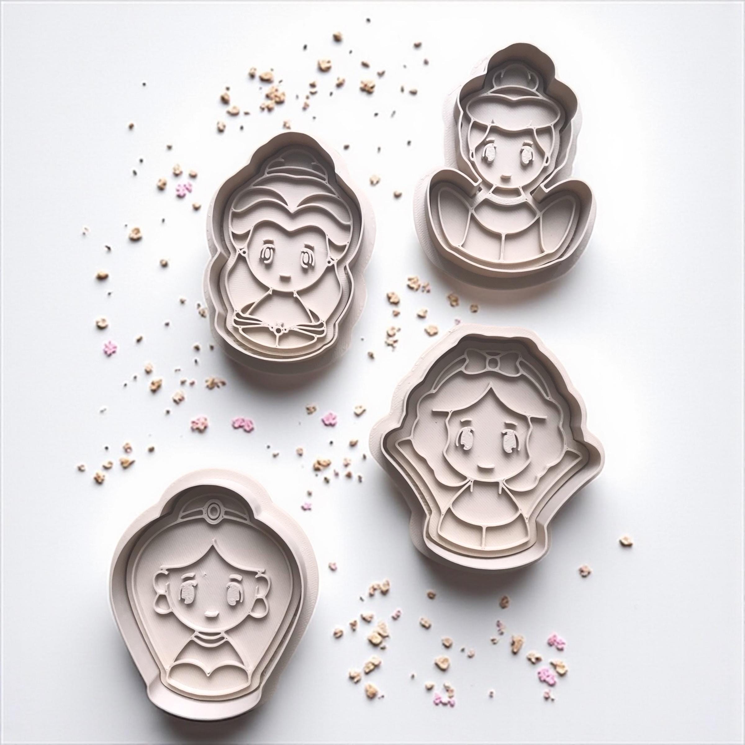 Princess Cookie Cutter Set: Fairy Tale Baking Tools