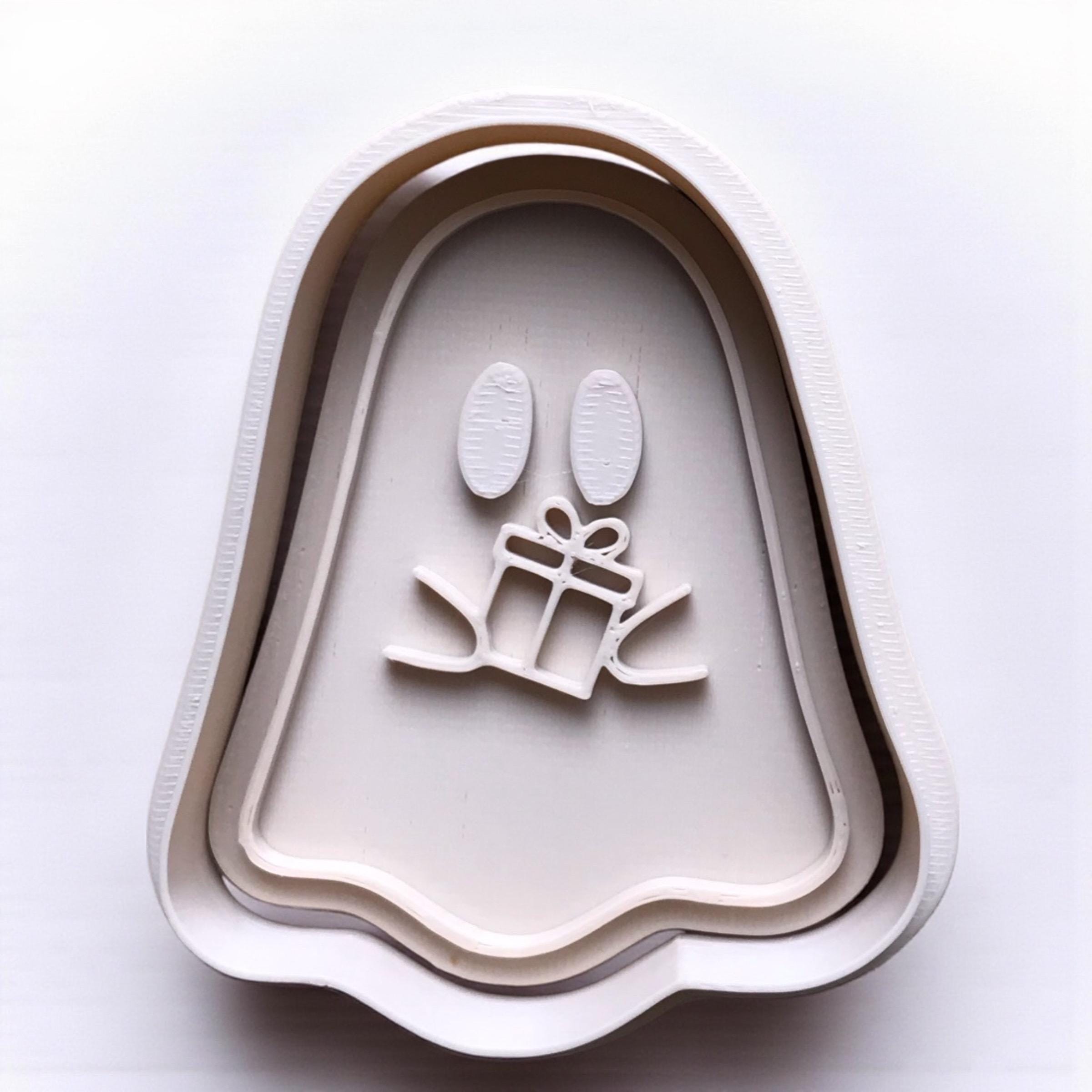 Christmas Ghost Cookie Cutter Set – Festive Holiday Baking Fun!