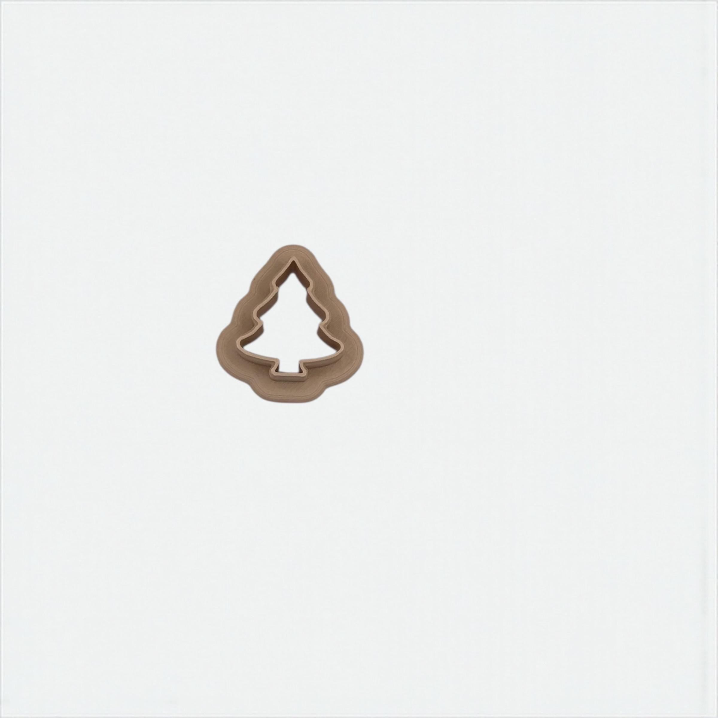 Christmas Tree Cookie Cutter Set – Available in 7 Sizes (1”–7”)