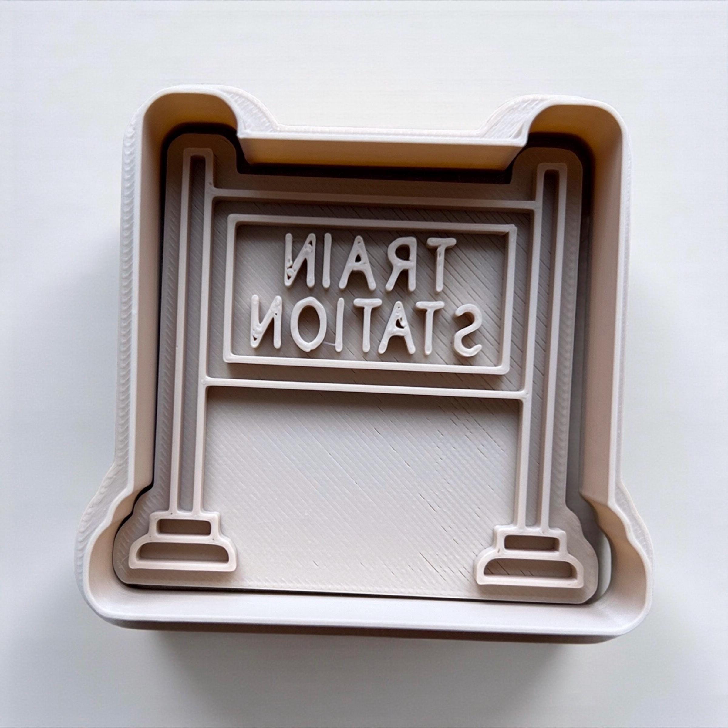 Train Station Coolie CUtter Set - 3D Printed Railway Theme