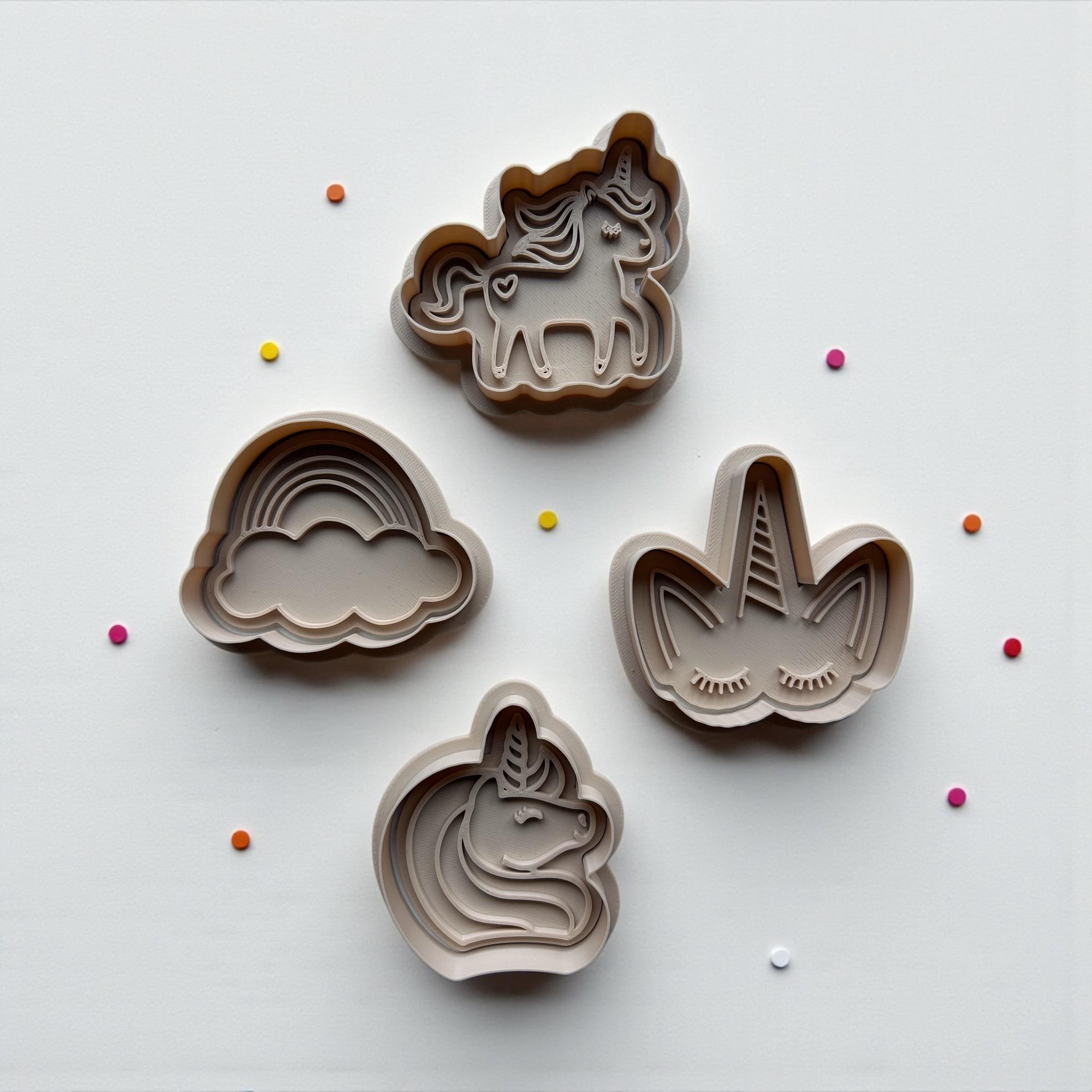 Unicorn Cookie Cutter Set - Magical Baking Fun for kids and adults