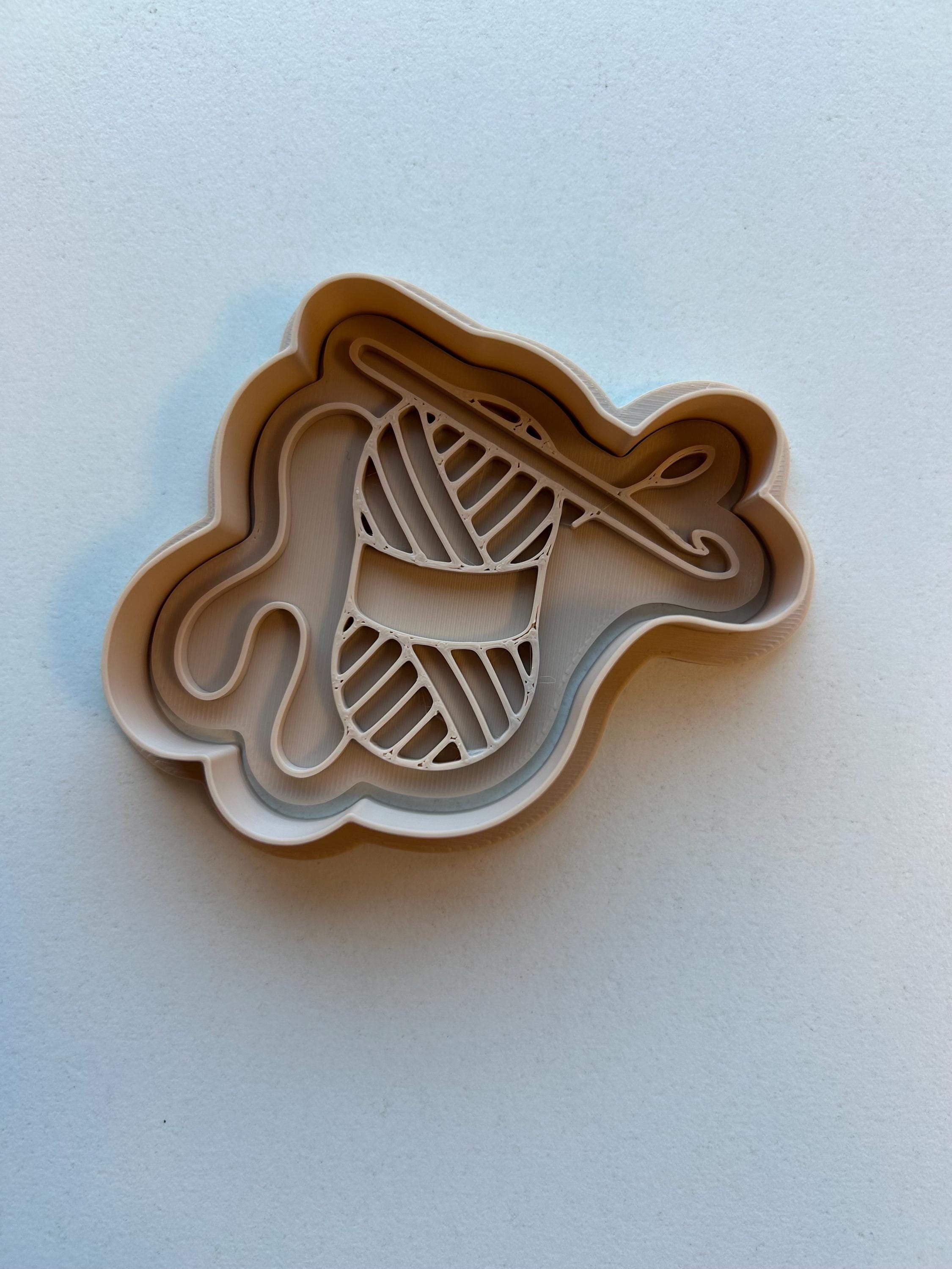 Grandparents Cookie Cutter Set: Grandma, Grandpa, Yarn, Rocking Chair