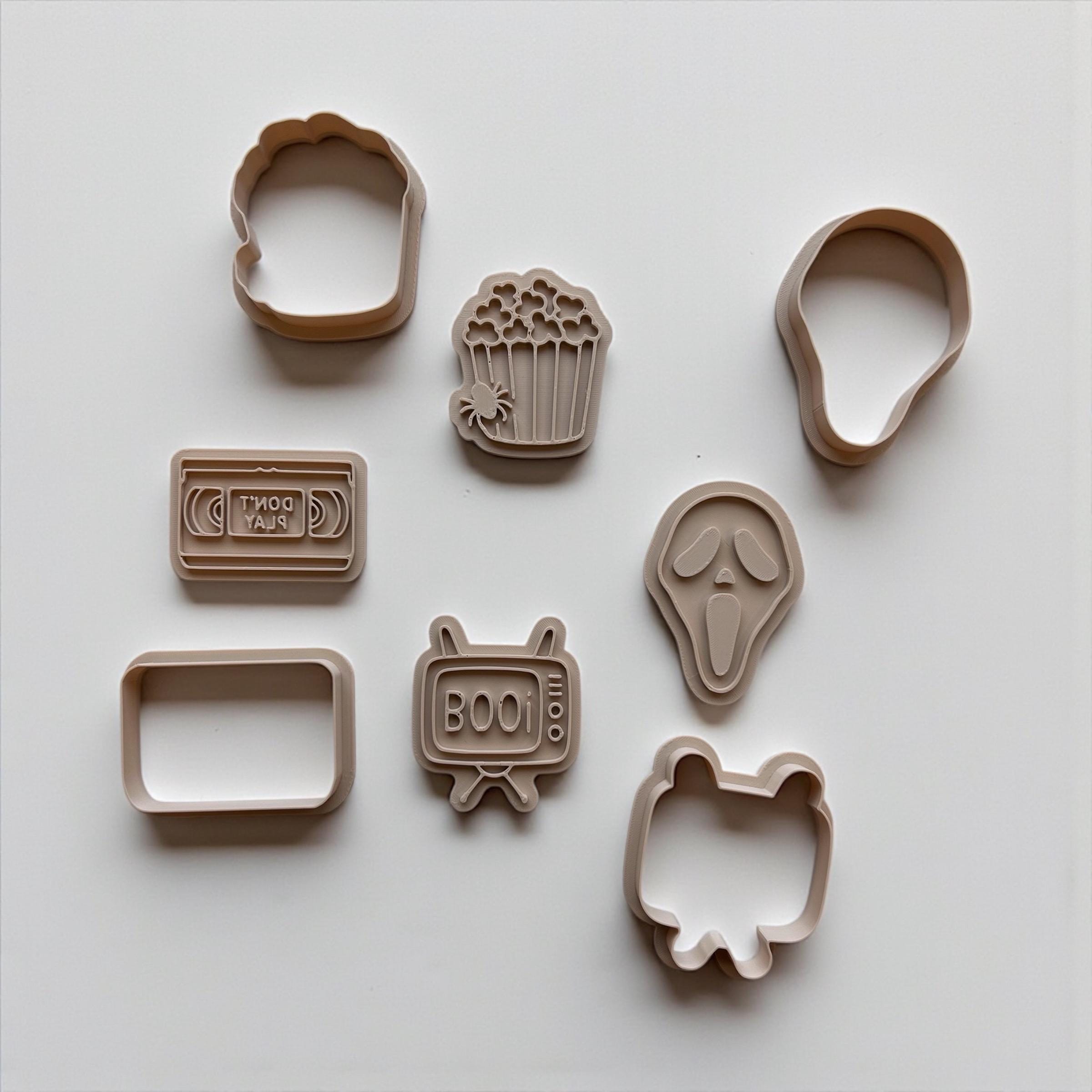 Horror Movie Cookie Cutter Set: Spooky Halloween Baking Tools