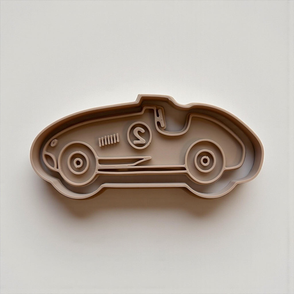 3D Printed Car Cookie Cutter Set: Vintage, Race, Sports Car Molds