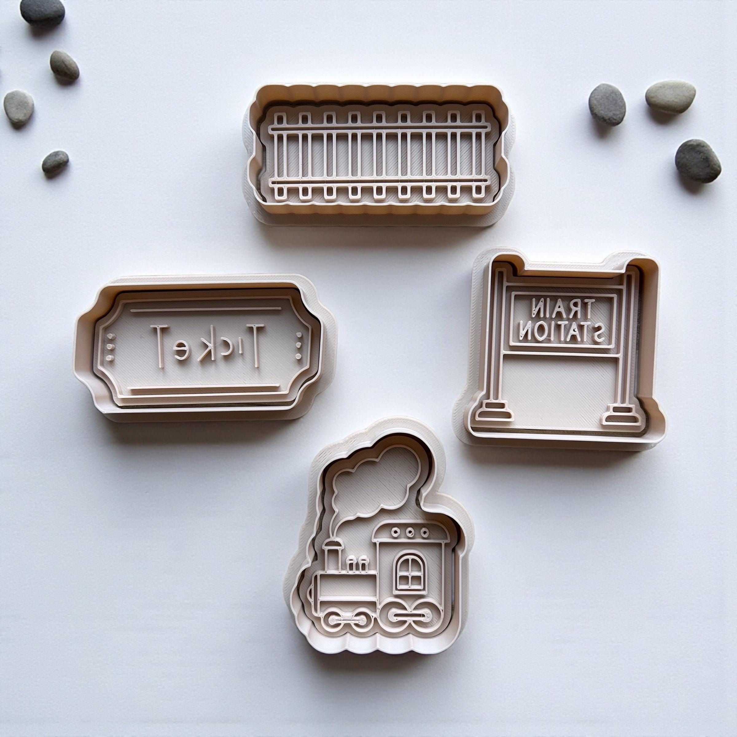 Train Station Coolie CUtter Set - 3D Printed Railway Theme