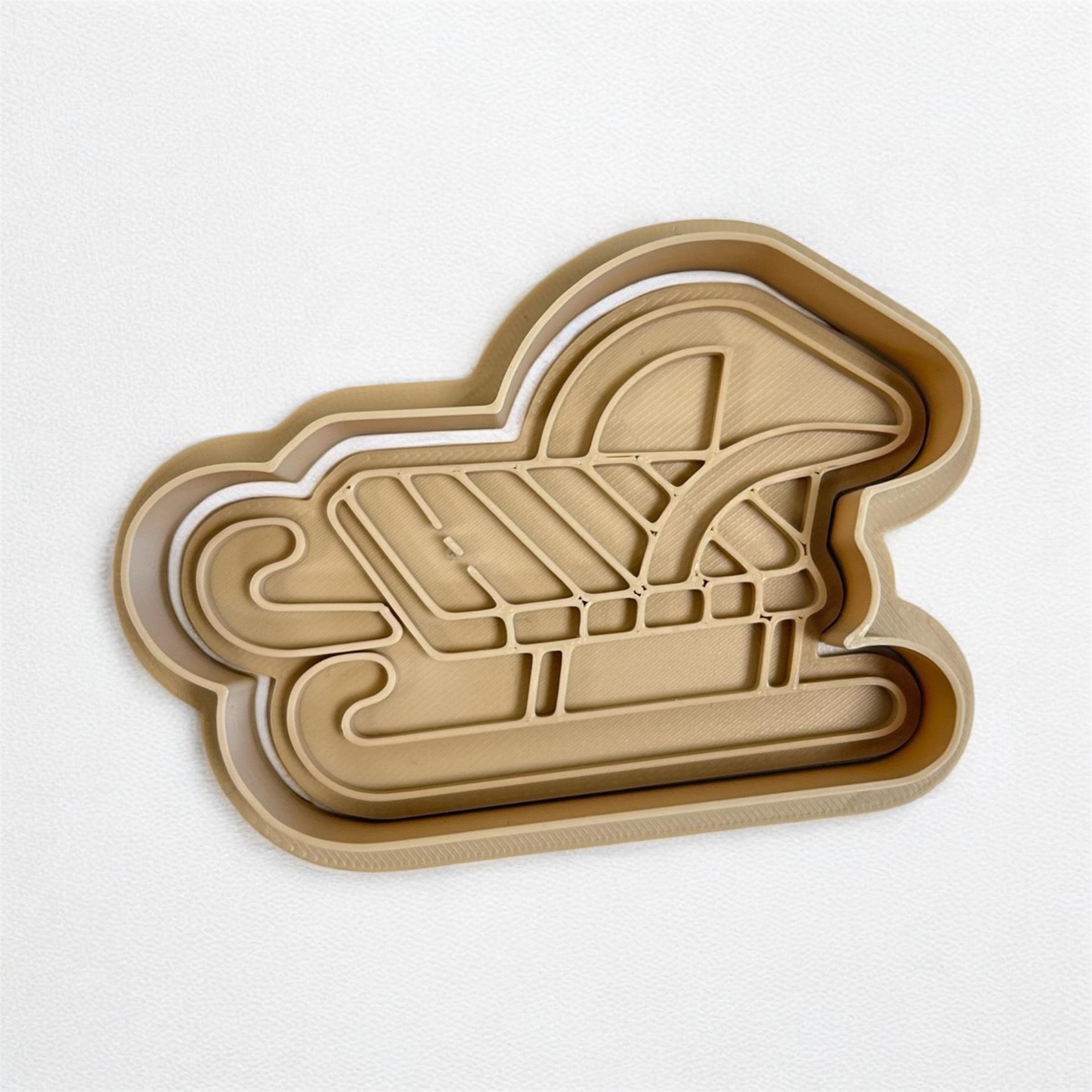 Outdoor Christmas Cookie Cutter Set - Cozy Winter Bakin Shapes