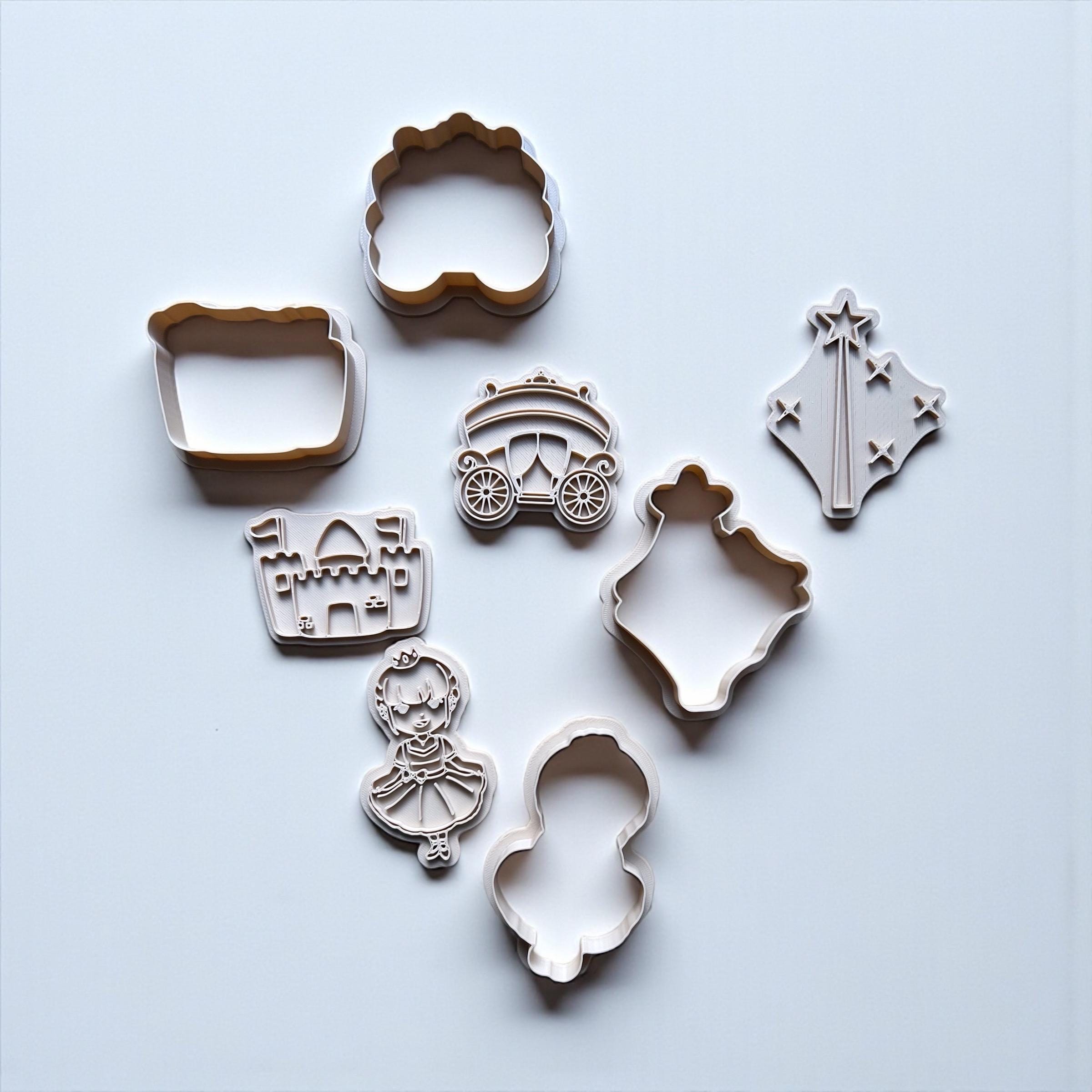 Fairy tale Cookie Cutter Set - Approx 3 inches - Fairytale Baking