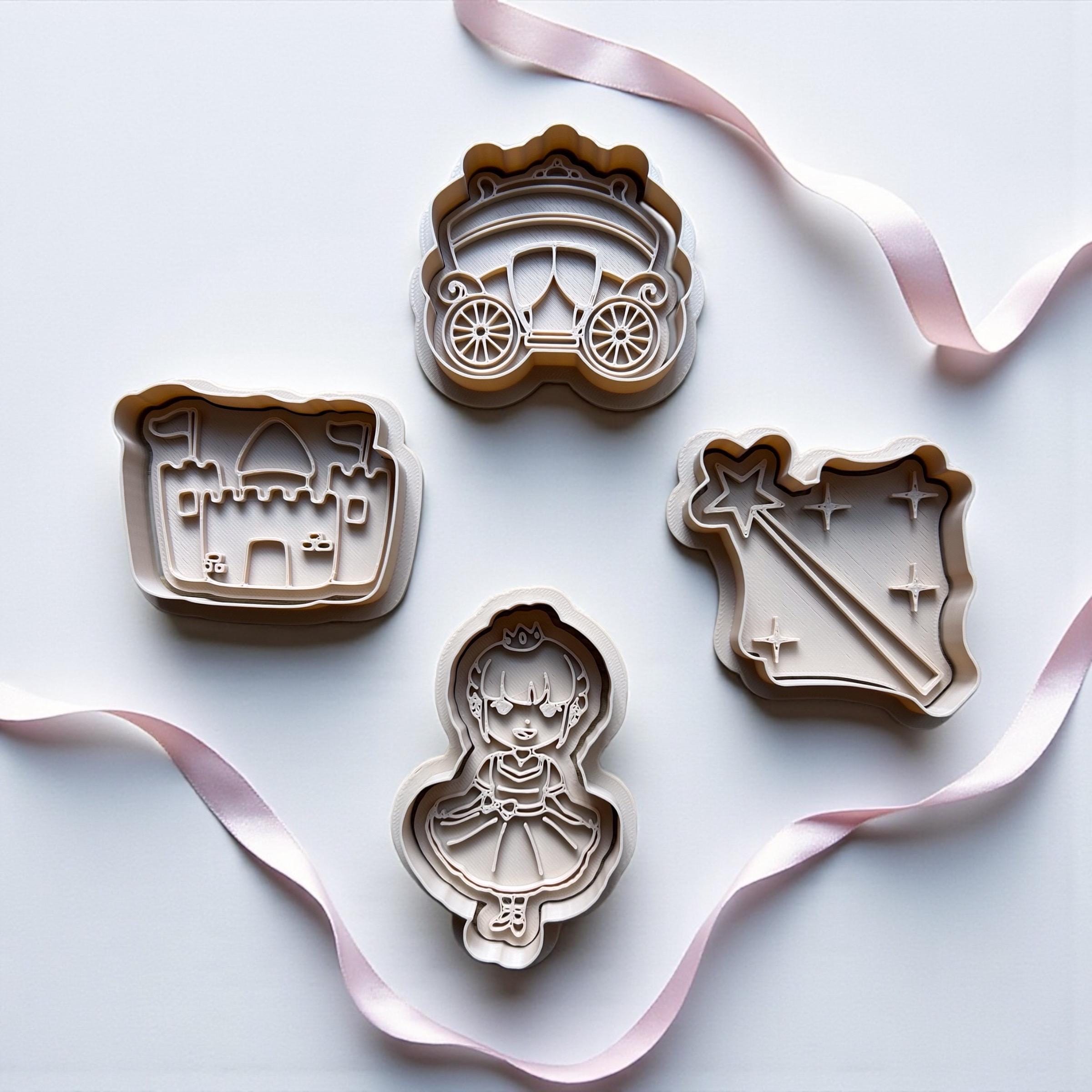 Fairy tale Cookie Cutter Set - Approx 3 inches - Fairytale Baking