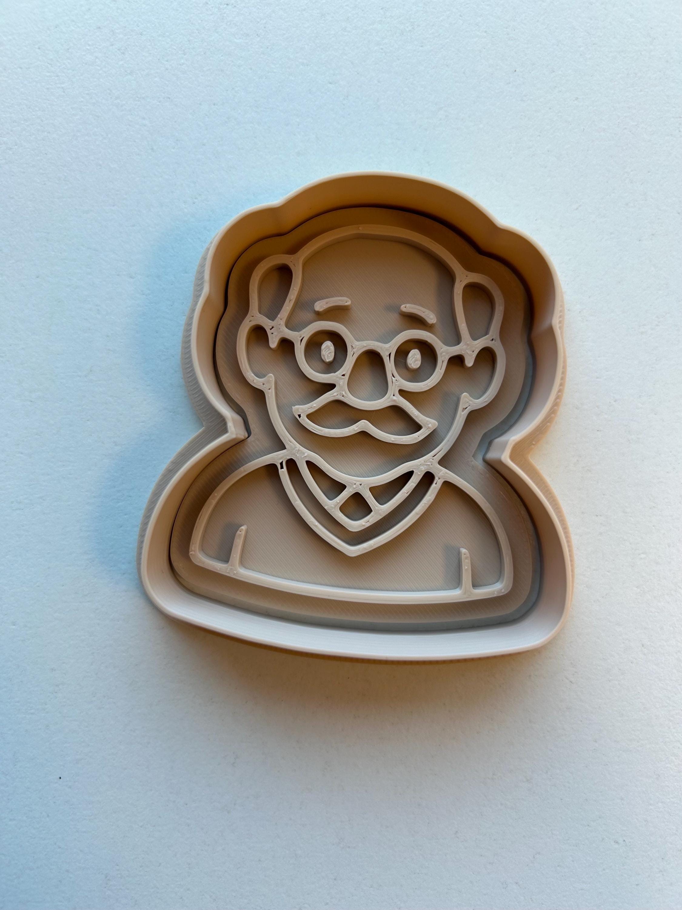 Grandparents Cookie Cutter Set: Grandma, Grandpa, Yarn, Rocking Chair