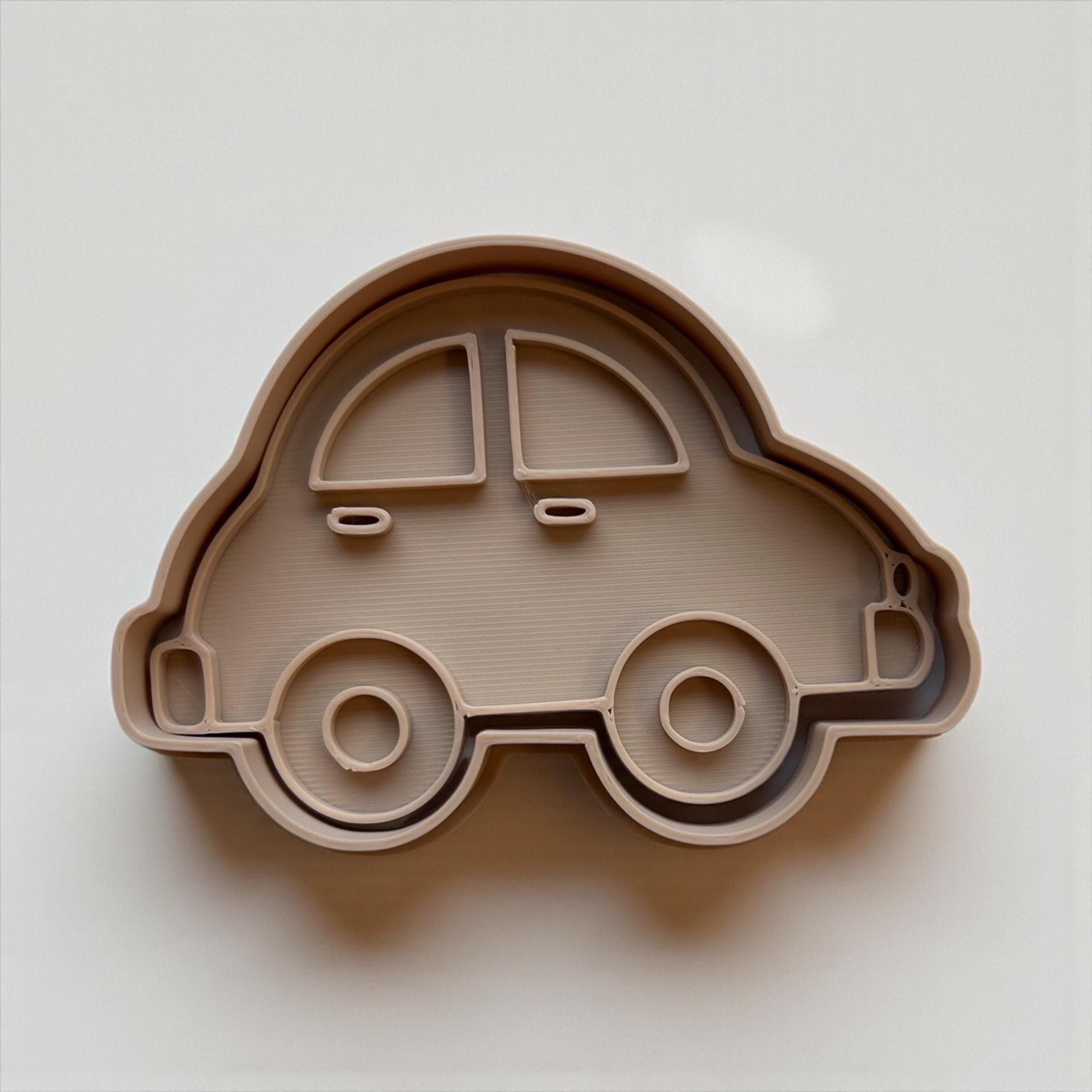 3D Printed Car Cookie Cutter Set: Vintage, Race, Sports Car Molds