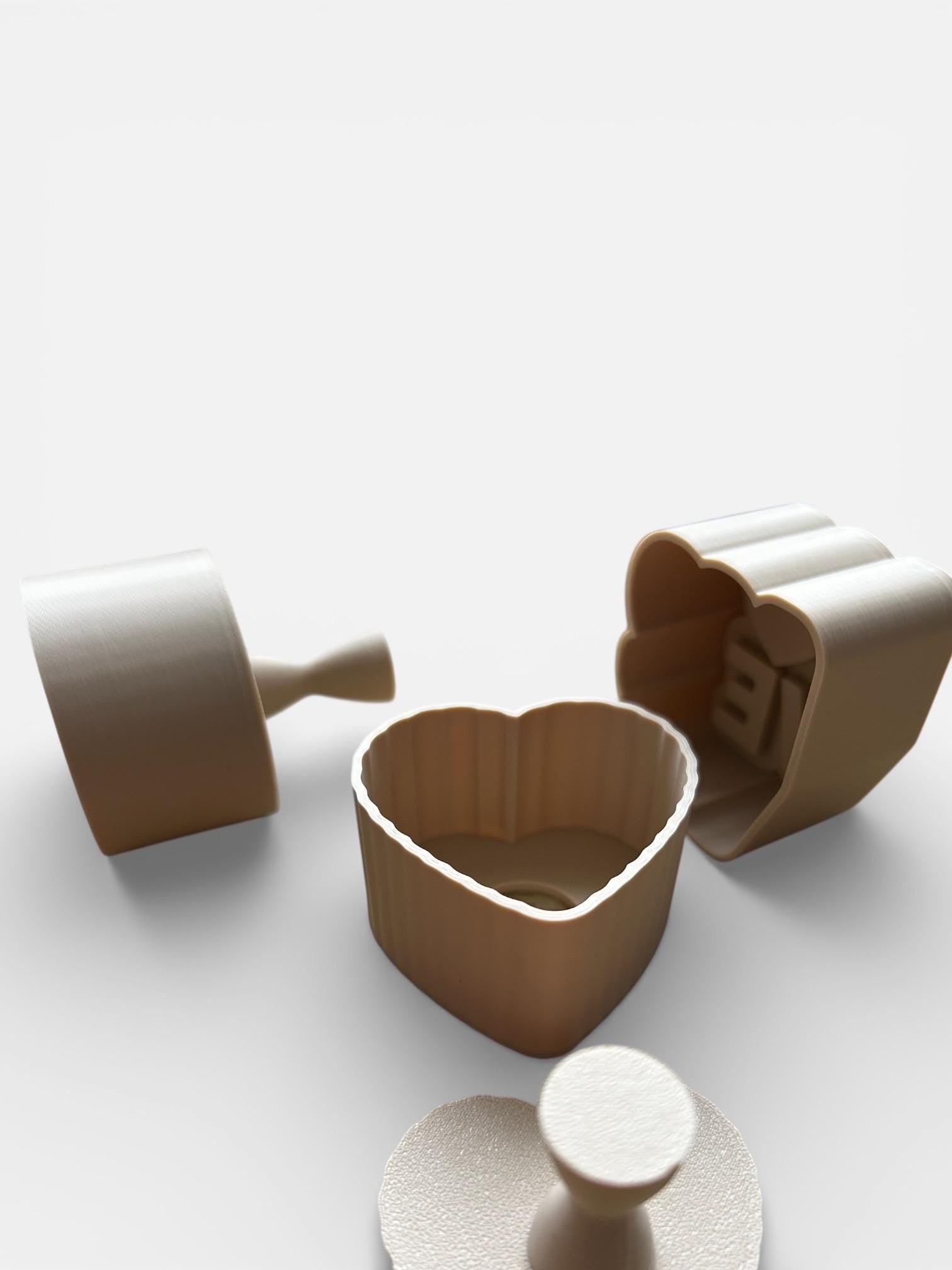 Valentine Cake Pop Moulds - 2 inch, Set of 4, 3D Printed Baking Tools