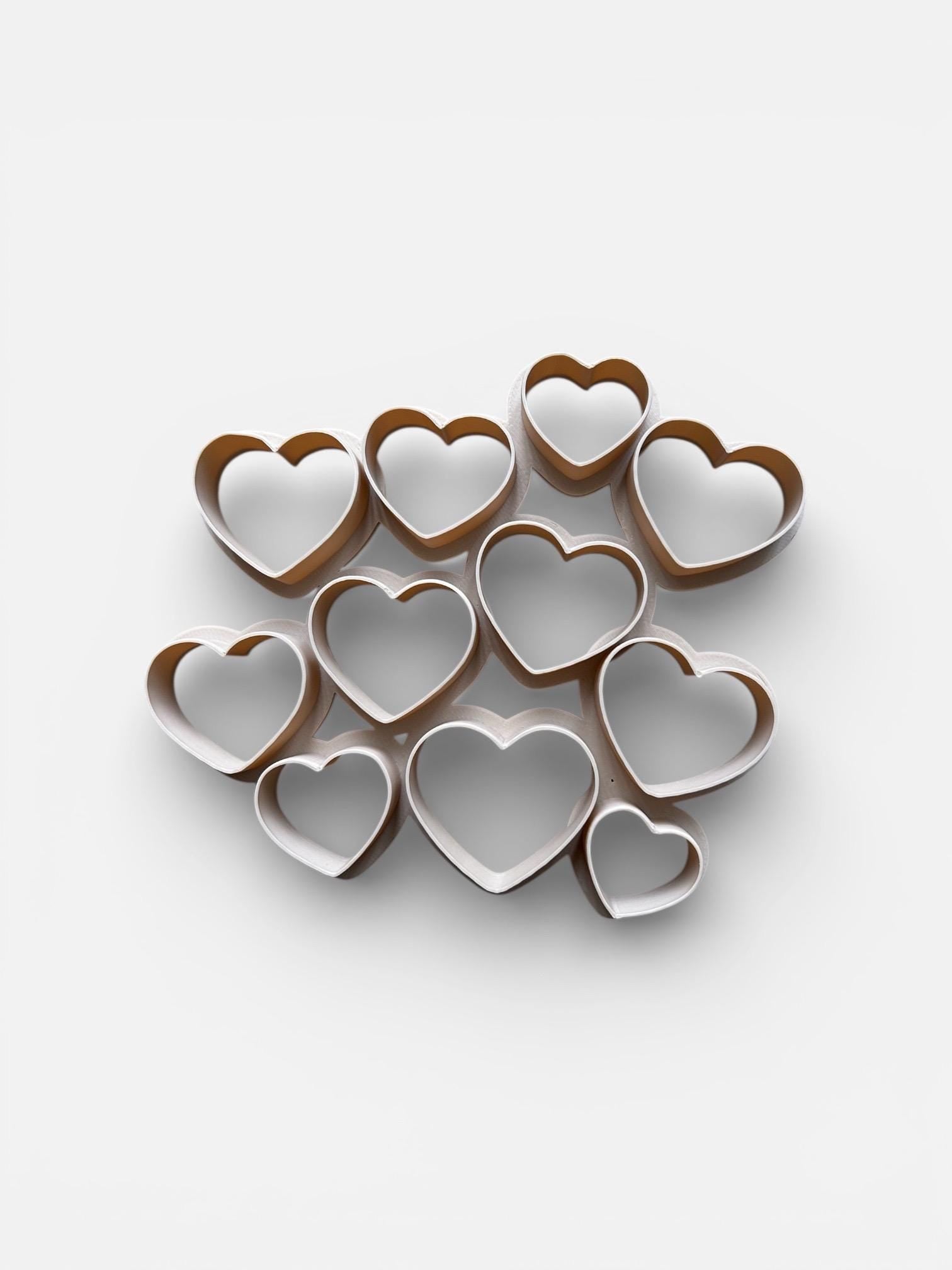 Heart Mason Jar Cookie Cutter Set – Valentine's Baking